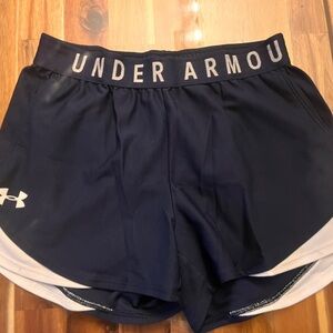 Under Armour Dark Blue HeatGear Shorts